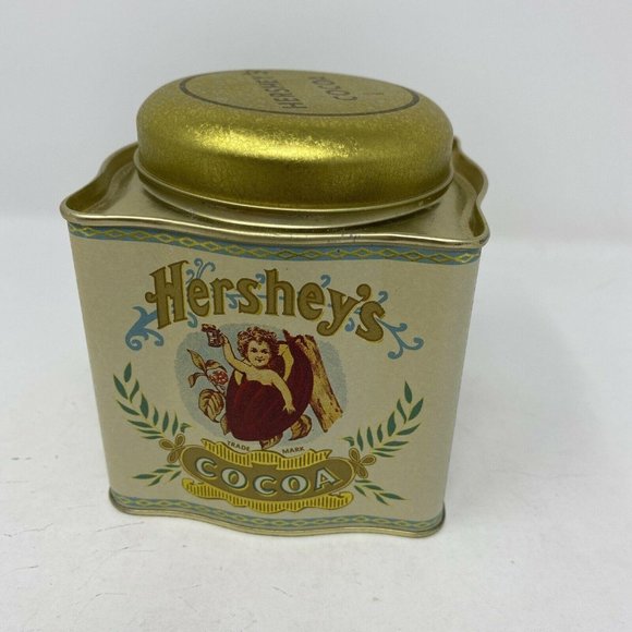 Vintage Cherub Hersheys Cocoa Tin Container - Picture 6 of 9